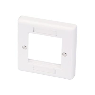 LINDY Modular AV Face Plate System Single Gang Snap In Face Plate - gezichtsplaat