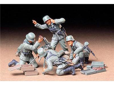 Tamiya - Mortier Et Servants Allemands