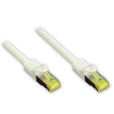 Patch cable 0.5m (cat. 7 s   ftp) blanc diverse gct-1088