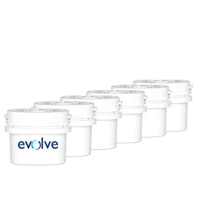 Aqua optima - pack de 6 cartouches filtrantes evolve - compatibles brita maxtra - 12 mois