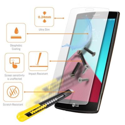 Orzly Film Protecteur en Verre Trempé Haute Qualité pour LG G4