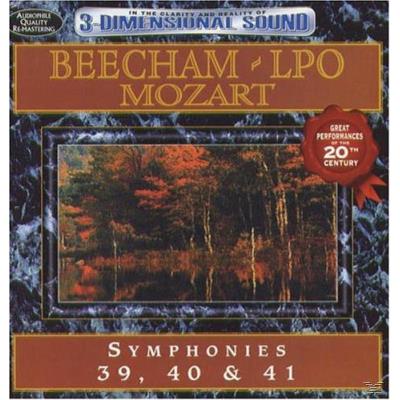 Beecham, Lpo & Mozart: Simphonies 39, 40 & 41