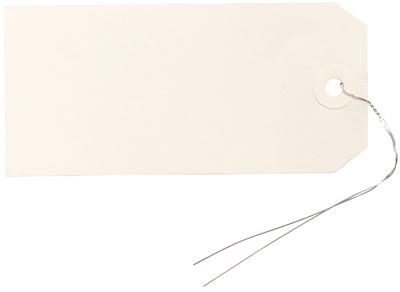 Agipa - Etiquettes Fil Metal 120X57 - Boite De 1000