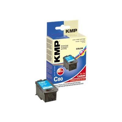 KMP C80 - kleur (cyaan, magenta, geel) - gereviseerd - inktcartridge (alternative for: Canon CL-513)