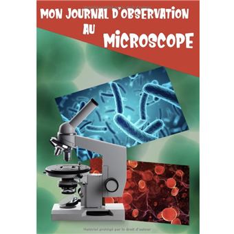 Mon Journal D Observation Au Microscope Fiches Pour Vos Projets Au