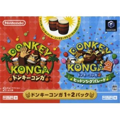 Nintendo Donkey Konga 1+2 Bundle Pack [Import Japonais]