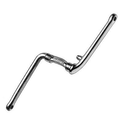 Point bmx 29204200 manivelle acier argent 170 mm