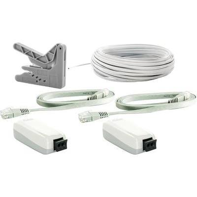 Fibre optique polymère fibre optique câble de raccordement [1x rj45 femelle - 1x rj4 fuba 29104070