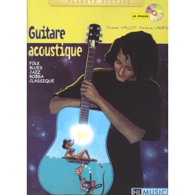 Méthodes et pédagogie LEMOINE LARBIER P./ VAILLOT T. - GUITARE ACOUSTIQUE + CD - GUITARE Guitare acoustique