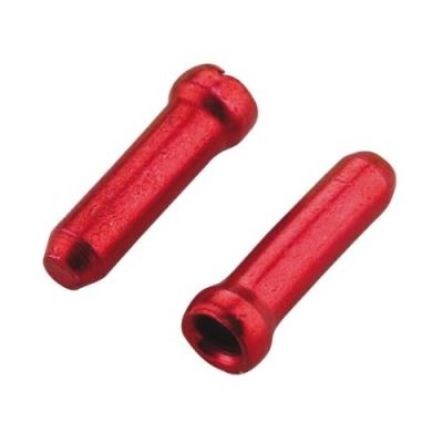 Jagwire embout de câbles freins ou vitesses 500 pièces rouge