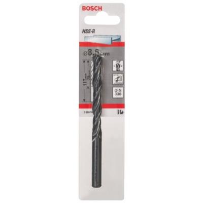 Bosch 2608596802 Foret à Métaux Laminé Hss-R Din 338 Ø 8,5 Mm Longueur 117 Mm