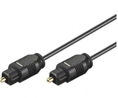 Cable audio numérique TOSLINK (optique) Ø 2 mm² 0,50 m