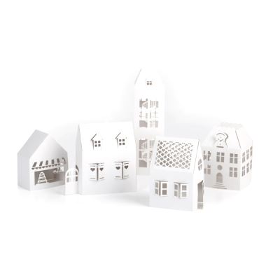 Loisirs Créatifs DIY - Carterie - 5 Maisons A Monter et Décorer