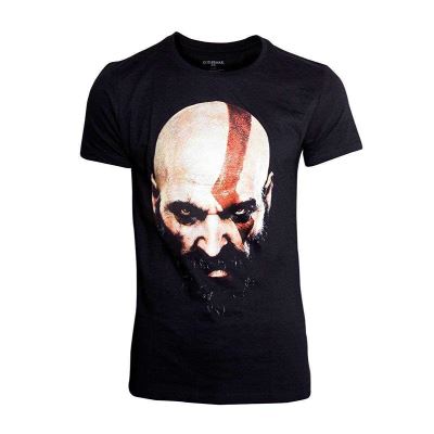 Bioworld Eu God Of War T-shirt Pour Hommes Kratos Au Jeu Cotton Black
