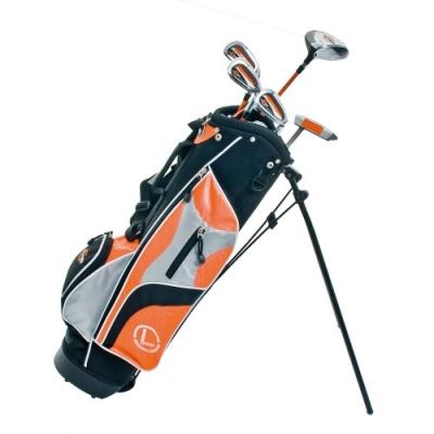 Longridge ensemble 5 clubs junior challenger golf orange noir