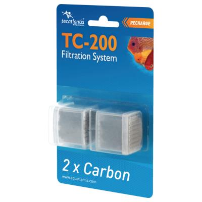 Meilleurs prix pour Aquatlantis - Lot de 2 Recharges Charbon pour filtre TC 200