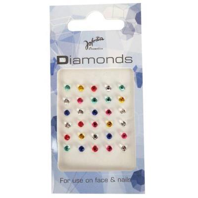 Bijoux de peau strass diamant - Assortiment - 30 pièces - Jofrika