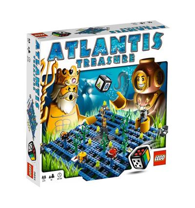 3851 Atlantis Treasure, Jeu de société Lego