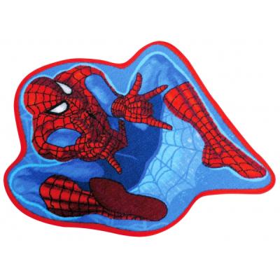 Tapis De Sol Forme Spiderman Decoration De Chambre Tapis