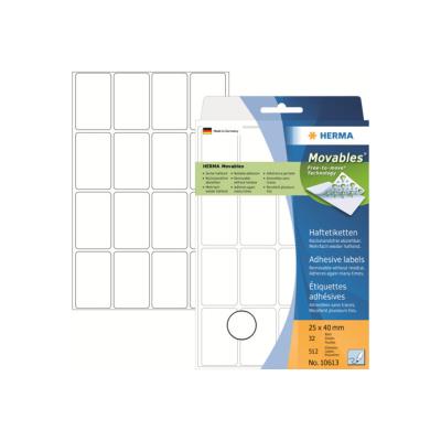 HERMA Movables - zelfklevende papieren etiketten - 512 etiket(ten)