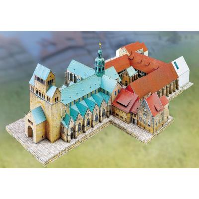 Maquette en carton : cathédrale sainte-marie de hildesheim schreiber-bogen