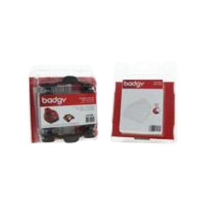 Badgy Full kit - kleur (cyaan, magenta, geel, zwart, beschermlaag) - print lintcassette / PVC kaartenpakket