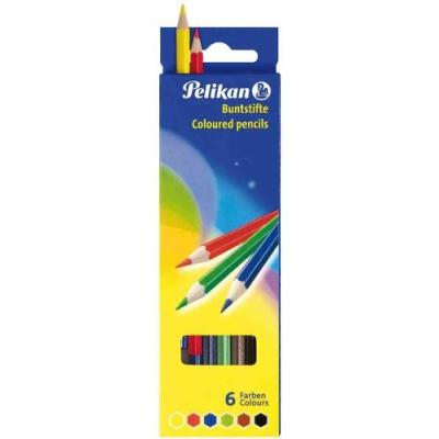 Pelikan crayons de couleur standard bs6ln, ?tui de 6 carton 723999