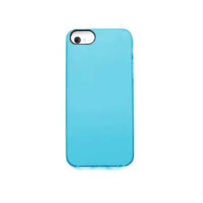 Coque de protection Odoyo SoftEdge Matière plastique bleu pour Apple iPhone 5 / iPhone 5S