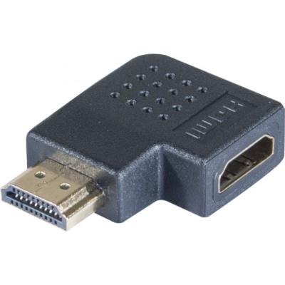 Coupleur hdmi m f coude a plat (270°) - modele a