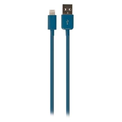 Câble de synchronisation et de charge usb lightning mâle - usb a mâle 1,00 m bleu valueline