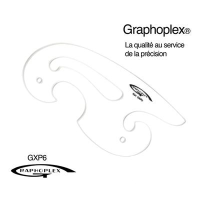 Pistolet en altuglas transparent 17 cm - graphoplex