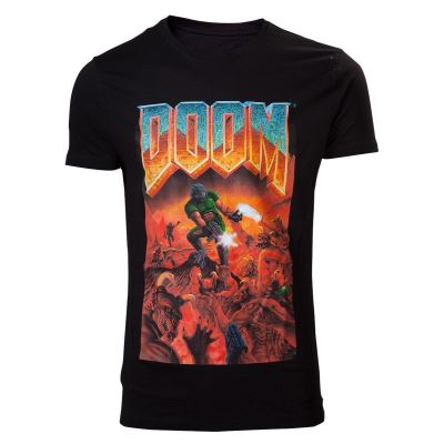 DOOM - T-Shirt - Classic Box Art - (S)