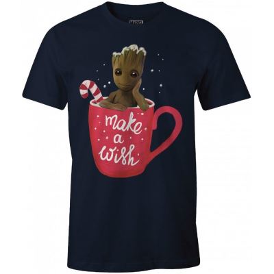 GUARDIANS OF THE GALAXY - T-Shirt Groot - Make a Wish (S)