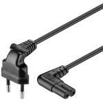 Câble d'alimentation secteur vers Jack C7 coudé Goobay - 50 cm