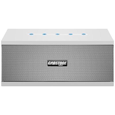 Cabstone soundblock enceinte bluetooth avec champ acoustique blanc