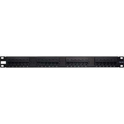Inter-tech panneau de brassage 19 inter-tech 5e utp 24 ports 88887152