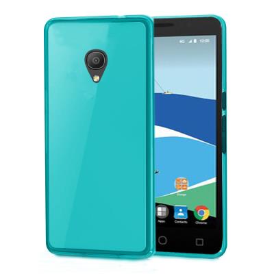 Orange Rise 51 4G - Coque Protection arrière gel TPU clipsable bleu smartphone UltimKaz pour Orange Rise51 2016/2017 - Accessoires pochette XEPTIO case