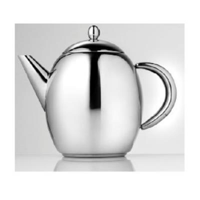 La cafetière Paris théière 1.0 lt en acier inoxydable