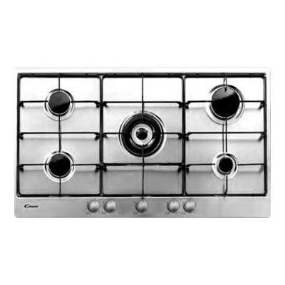 Candy P-Line PG 953/1 SX table de cuisson au gaz - inox - inox