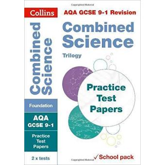 AQA GCSE 9-1 Combined Science Foundation Practice Test Papers: Shrink ...