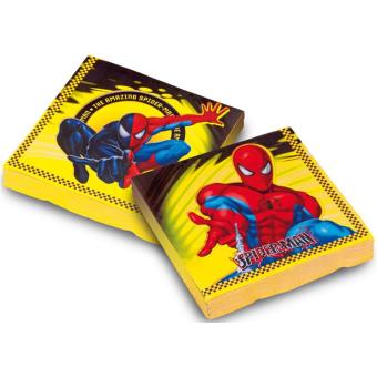 Serviettes De Table Spiderman Decoration Anniversaire Article De Fete Achat Prix Fnac