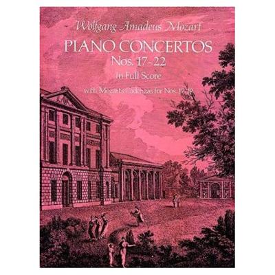 CONCERTOS POUR PIANO NO 17-22