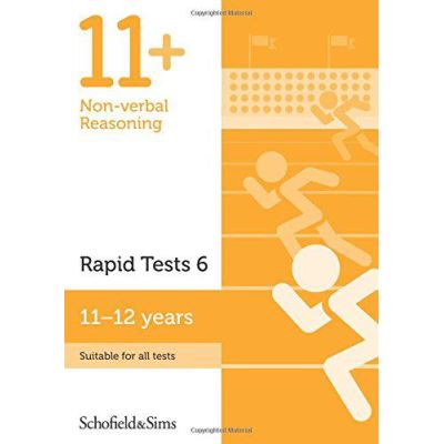 11+ Non-verbal Reasoning Rapid Tests Book 6: Year 6-7, Ages 11-12 - [Version Originale]