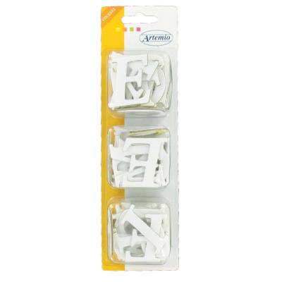 Alphabet autocollant carton - 60 Lettres majuscules (40mm)