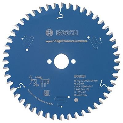 Bosch 2608644132 Lame De Scie Circulaire Expert For High Pressure Laminate 160 X 20 X 2,2 Mm 48
