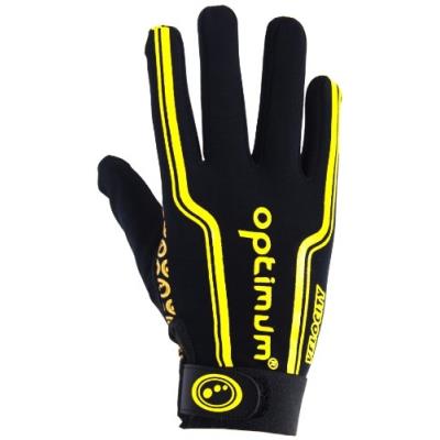 Optimum velocity gant thermal de rugby jaune taille l