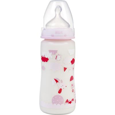 Biberon sans bpa rose 300ml