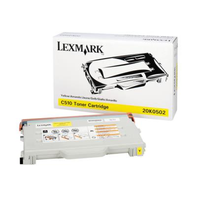Lexmark - jaune - originale - cartouche de toner