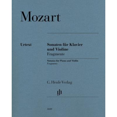 Sonates Pour Violon : Fragments