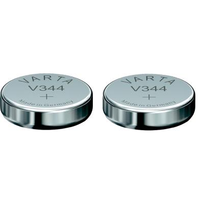 Varta 2 Piles oxyde argent V344 SR1136SW SR42 344 1,55V
